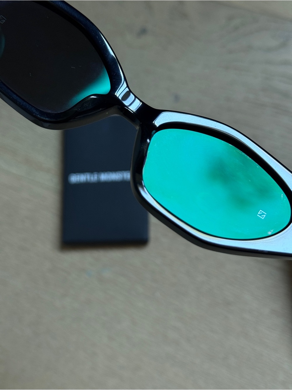 GENTLE MONSTER Ghost Black Frame Sunglasses Zeiss lenses - Picture 10 of 15